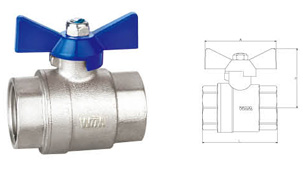 W104 12 Ball valve
