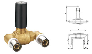 W119 11 Ltype ball valve
