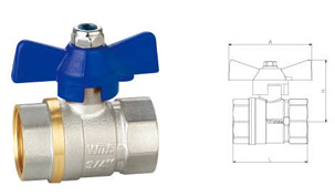 W102 12 Ball valve