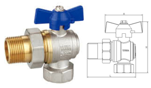 W102 52 Ball valve