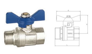 W103 22 Ball valve