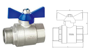 W104 22 Ball valve