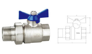 W104 42 Ball valve