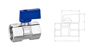 W131 12 Mini ball valve